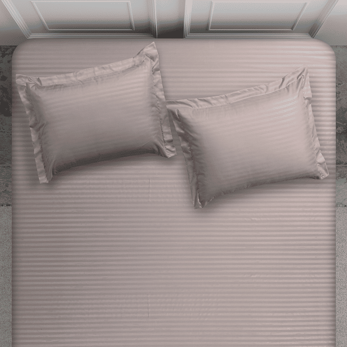 Jogo 3pc Casal Maquinetado Mocha