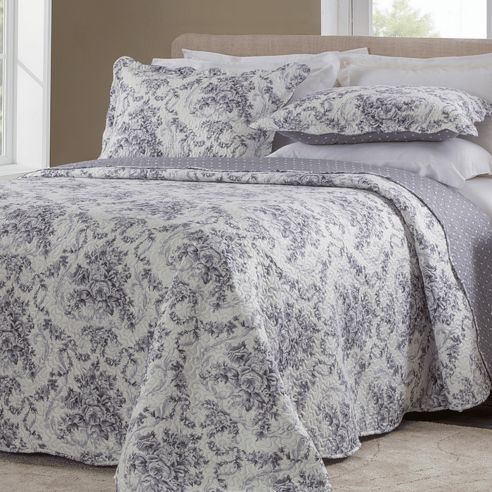 Kit Colcha Boutis King Madrid