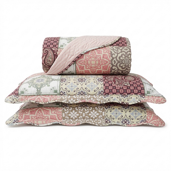 Kit Colcha Boutis Casal San Diego