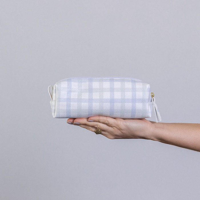 Estojo Manu Estampa Xadrez