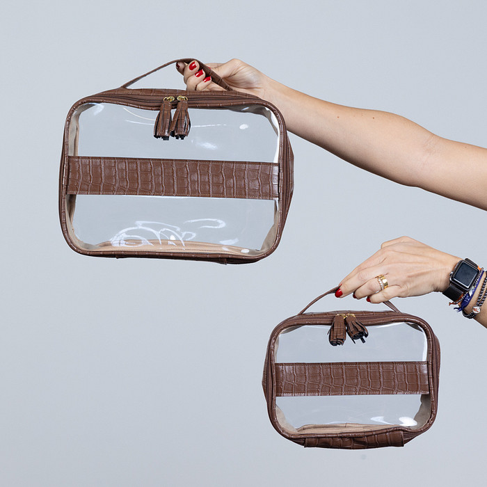 Kit Necessaire Nena P e M Croco