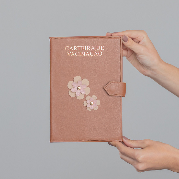 Carteira de Vacina Kami Flor