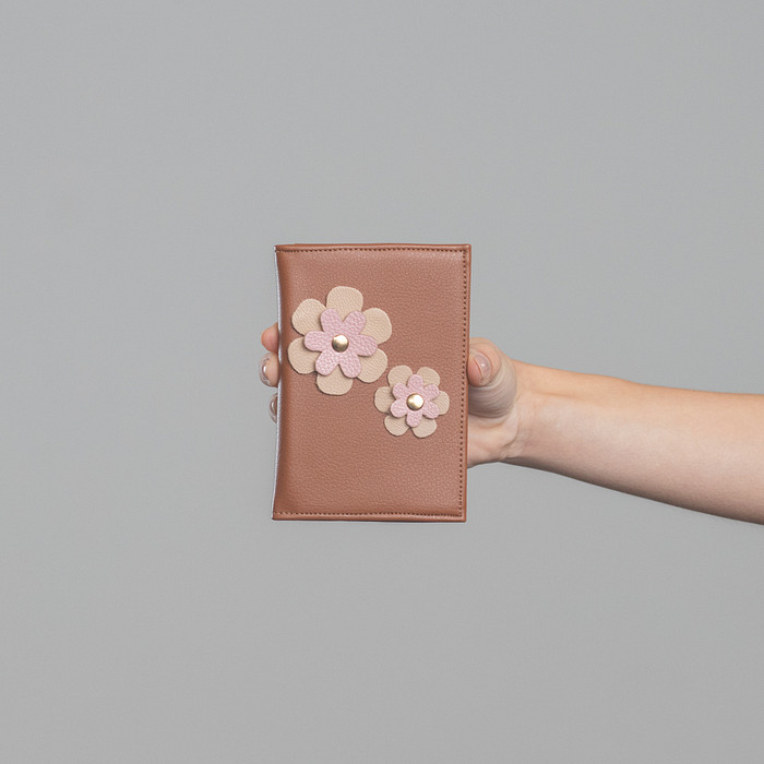 Porta Documento Ká Infantil Flor