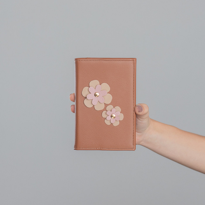 Porta Passaporte Elô Infantil Flor