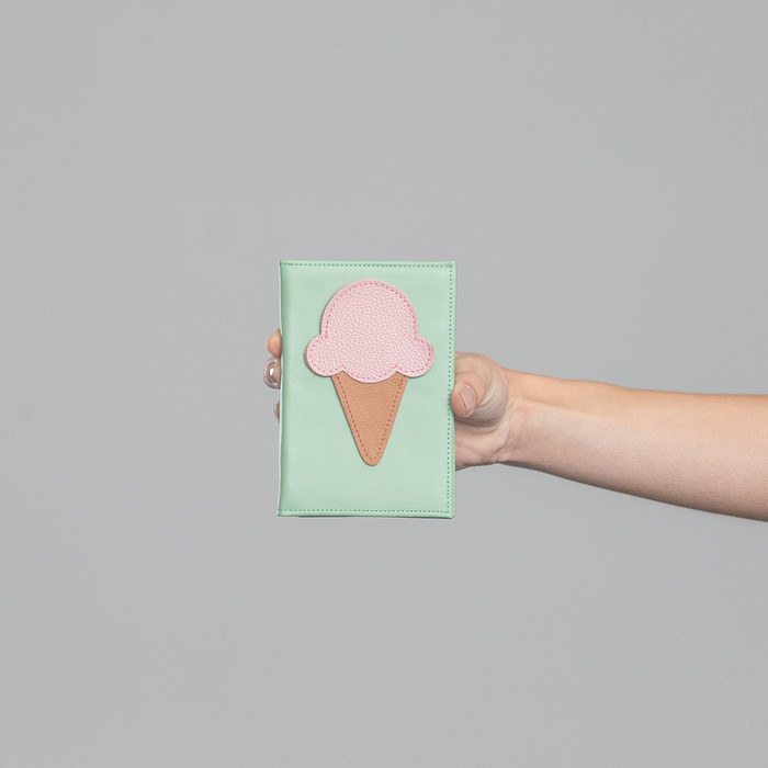 Porta Documento Ká Infantil Sorvete