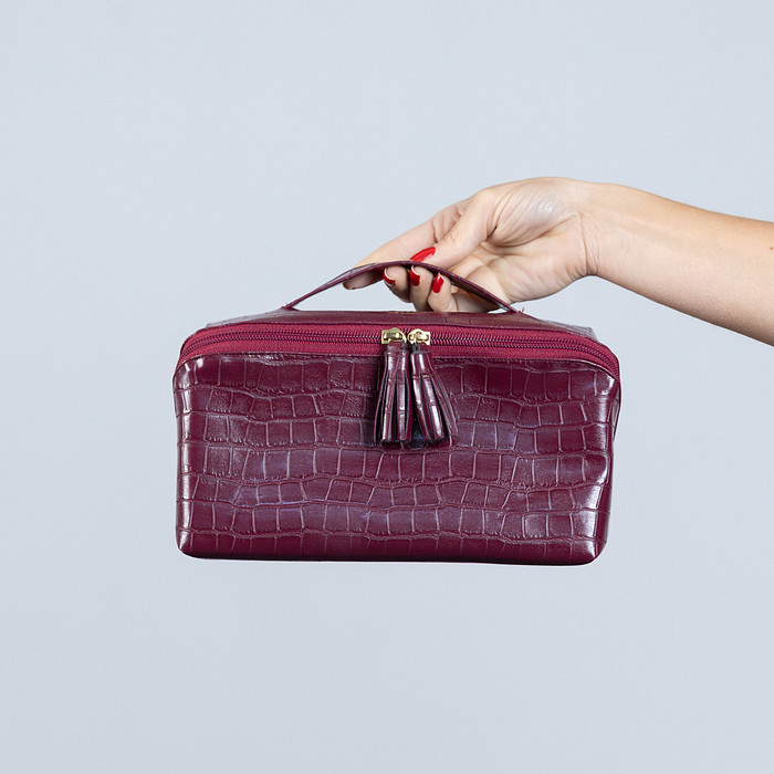 Necessaire Guta Croco