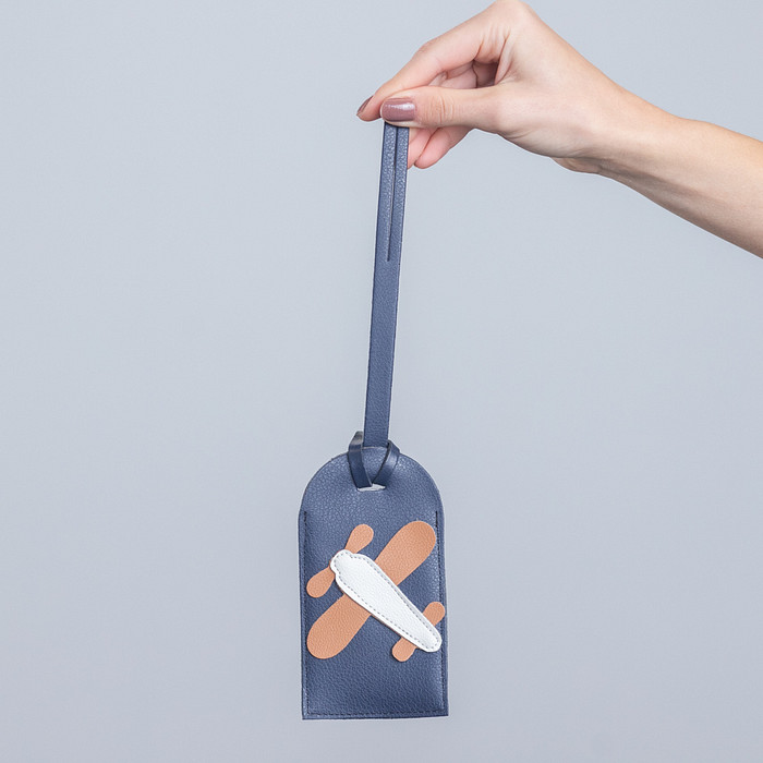 Tag de Mala Jack Infantil Avião