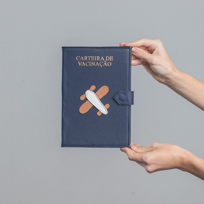 Carteira de Vacina Kami Avião
