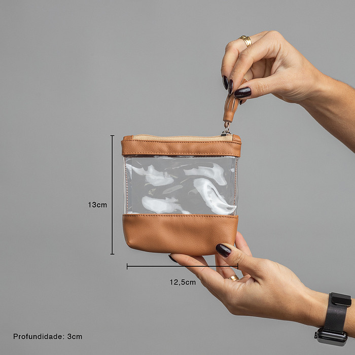 Mini necessaire Babi Estampa Flor