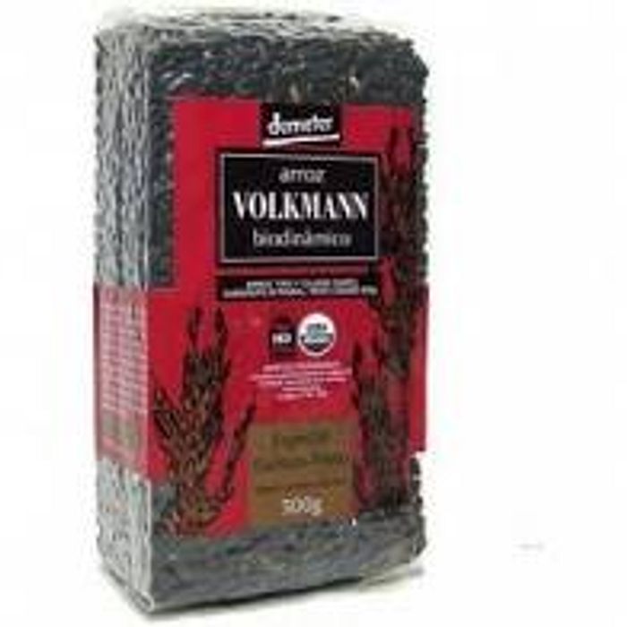 Arroz Exótico-Preto 500 g  vácuo - Volkmann