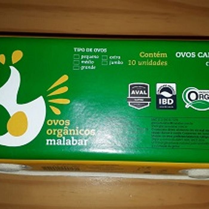 Ovos Caipira Malabar GRANDE  c/ 10
