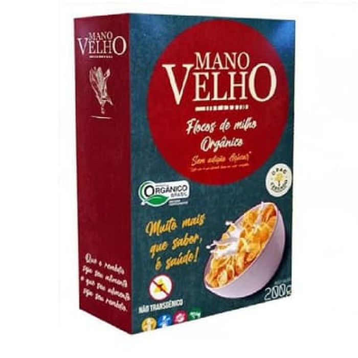 Cereal Corn Flakes SEM AÇÚCAR, GLUTEM  OU TRANSGÊNICOS 200 g  PROMOÇÃO