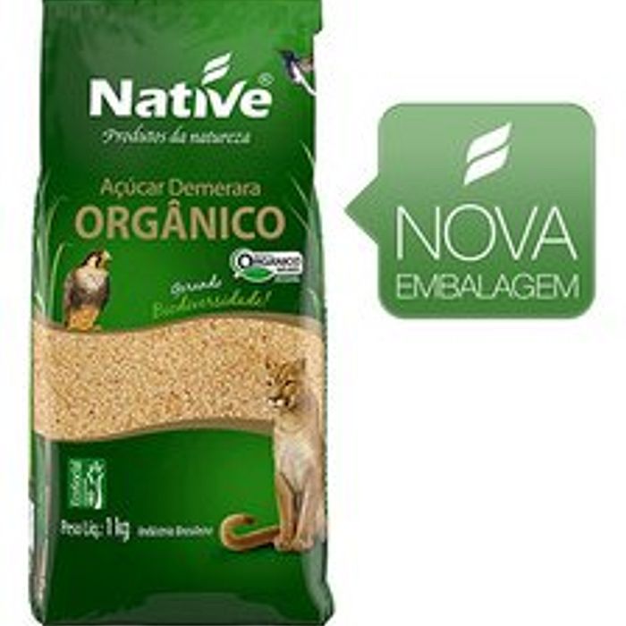 Açúcar Demerara   Native 1 kg