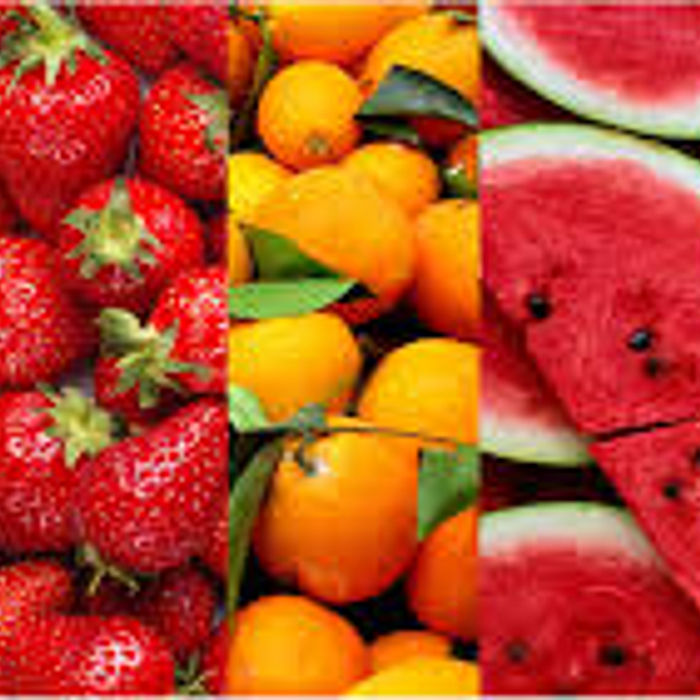 5.CESTA FRUTAS PEQUENA 6 Frutas de R$ 85,88 desc de 7% sai por R$ 79,80 composição: clique na foto