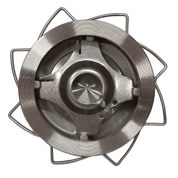 VALVULA RETENCAO WAFER TIPO DISCO TOTAL INOX 304 PN 40