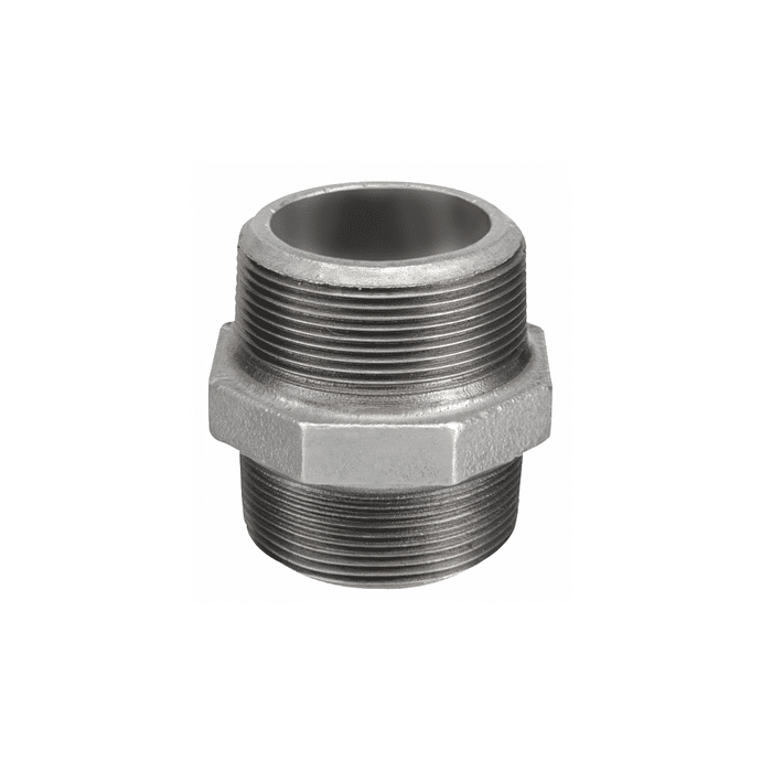 NIPLE DUPLO GALVANIZADO BSP