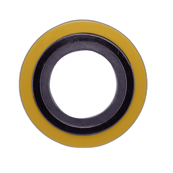 JUNTA METALICA ESPIRALADA ANEL INTERNO INOX 304 ANSI 150LBS