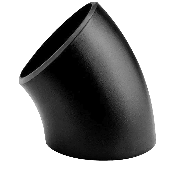 CURVA 45° RAIO LONGO ACO CARBONO SCH 40
