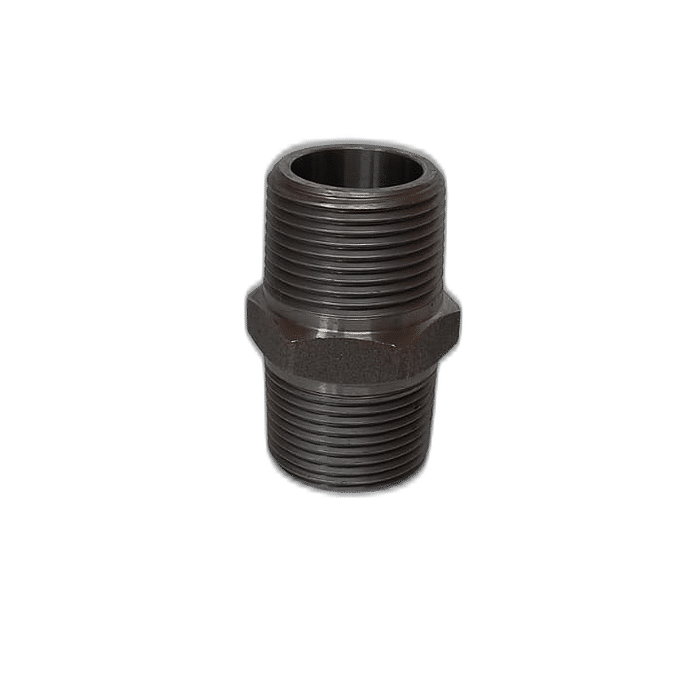 NIPLE HEXAGONAL FORJADO ACO CARBONO 3000 LBS NPT