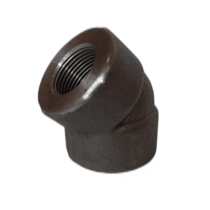 COTOVELO 45º FORJADO ACO CARBONO 3000 LBS NPT