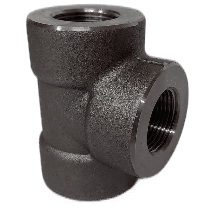 TEE 90º FORJADO ACO CARBONO 3000 LBS NPT