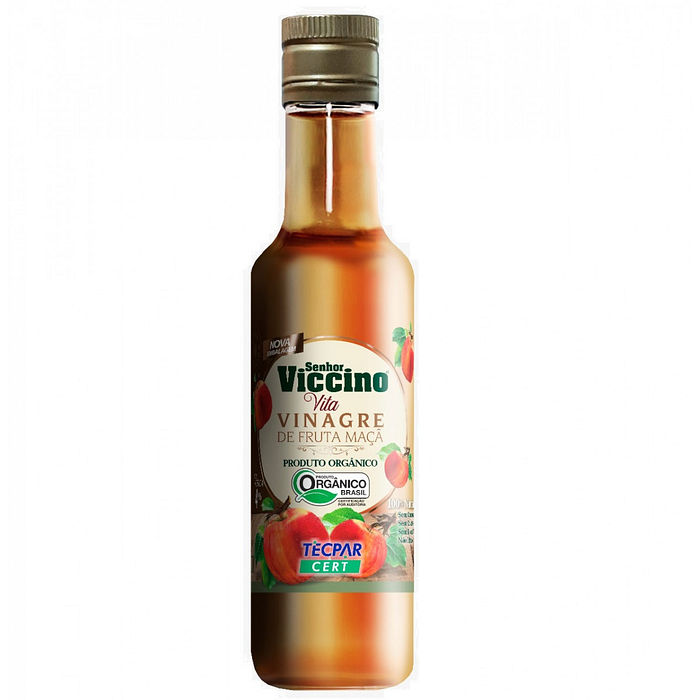 VINAGRE DE FRUTA MAÇA ORGÂNICO SENHOR VICCINO 250ML