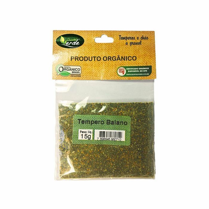 TEMPERO BAIANO ORGÂNICO QUINTAL VERDE