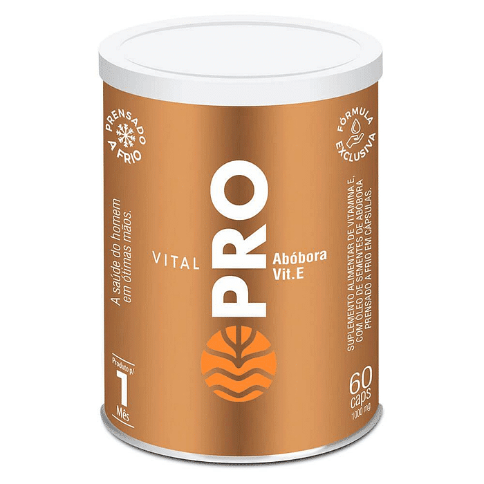 VITAL PRO ÓLEO DE SEMENTES DE ABÓBORA VITAL ÂTMAN 60 CAPS