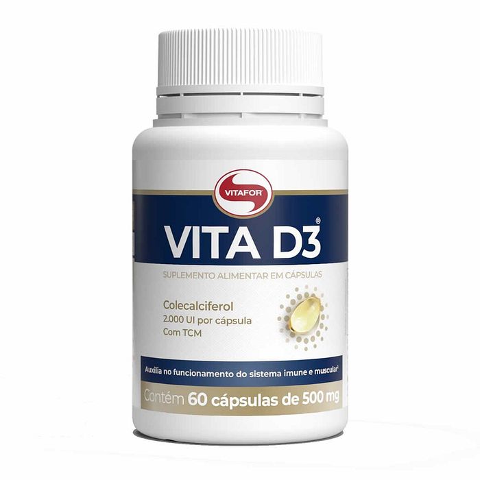 VITA D3 VITAFOR 60 CÁPSULAS