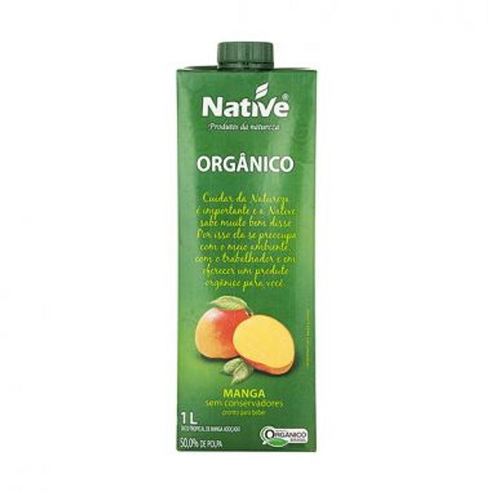 SUCO DE MANGA ORGÂNICO NATIVE 1LT