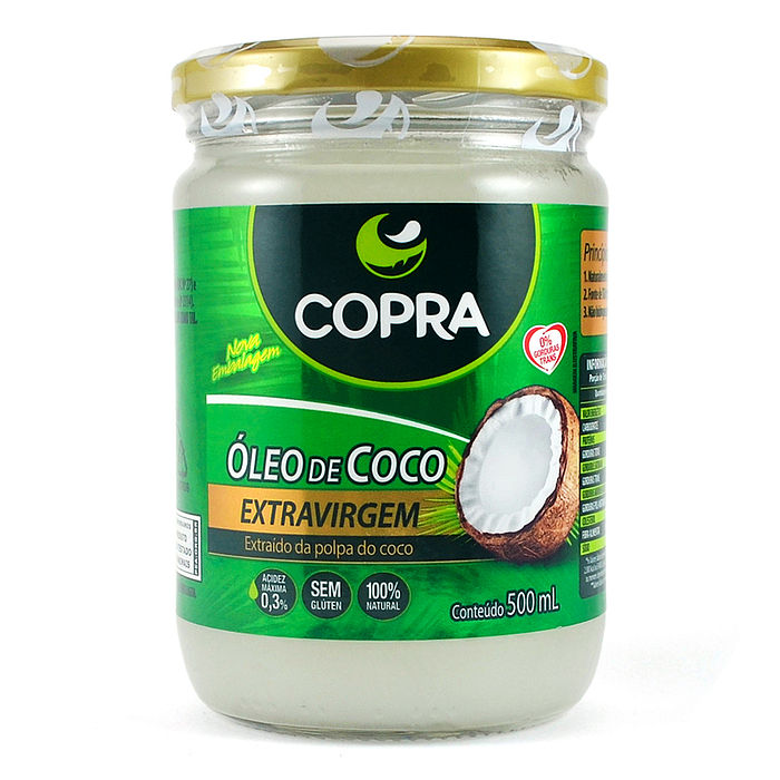 OLEO DE COCO COPRA EXTRA VIRGEM  500ML