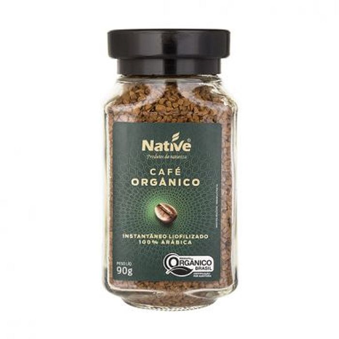 CAFÉ LIOFILIZADO ORGÂNICO NATIVE 90G