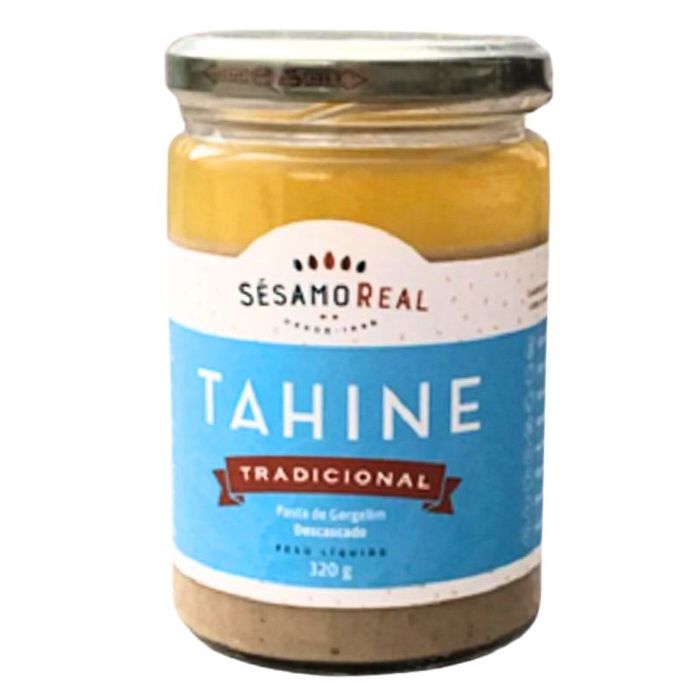 TAHINE PASTA DE GERGELIM DESCASCADO TRADICIONAL SÉSAMO REAL 320G