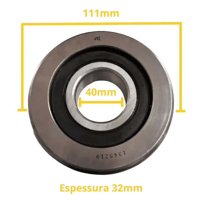 1345219 ROLAMENTO PORTA CARGA FT/VX/XM/GTP DUPLEX