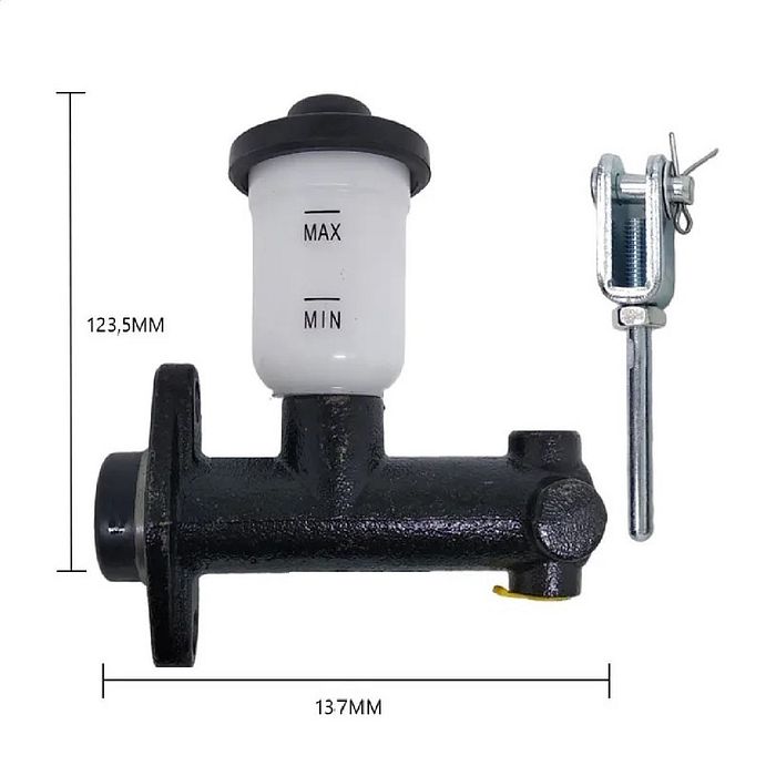 N163516000000I CILINDRO MESTRE DE FREIO COM RESERVATORIO 10MM PARA EMPILHADEIRA