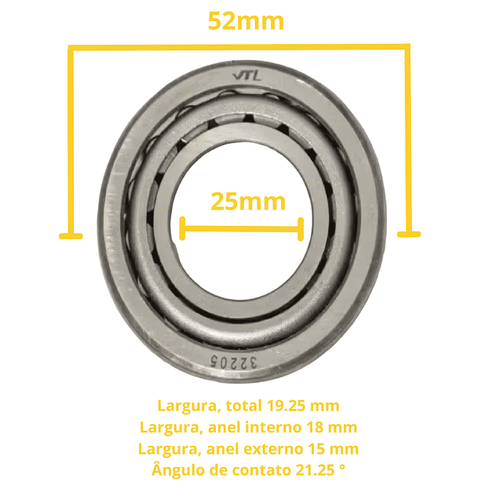 2772669I ROLAMENTO MANGA EIXO CMP25..