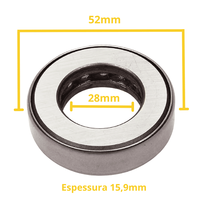 9144305600 ROLAMENTO ENCOSTO EMPILHADEIRAS HYSTER/YALE/TOYOTA