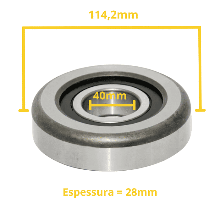 2357723 ROLAMENTO TORRE/CARRO GPY/20/25/30 E CMP20-30