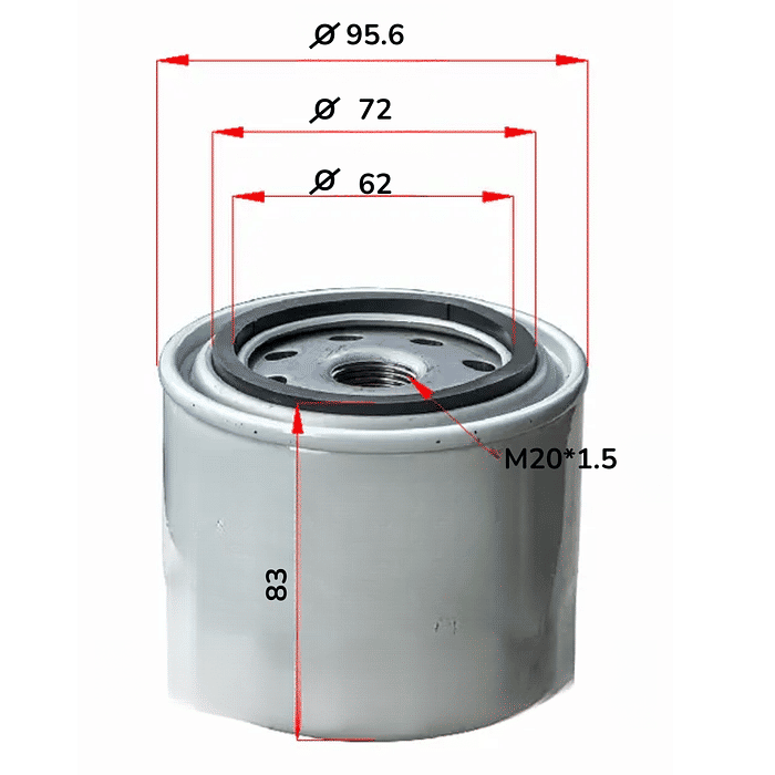 1216382302I FILTRO TRANSMISSAO YQX 25/30