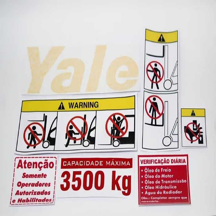 KA70VX KIT ADESIVO EMPILHADEIRA YALE 70VX