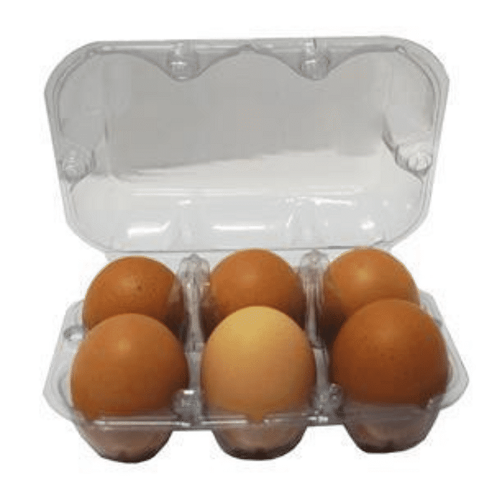 Ovos Orgânicos com 6 unidades