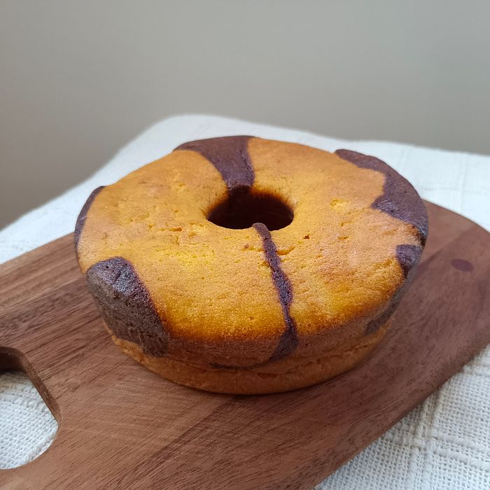Bolo de Cenoura e Cacau Orgânico