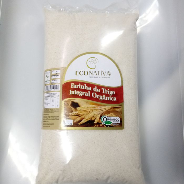 Farinha de Trigo Integral Orgânica