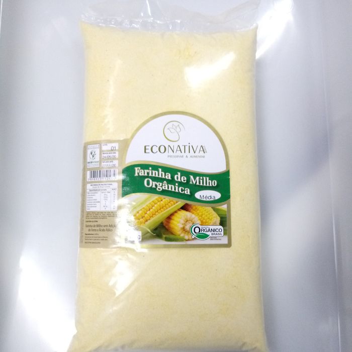 Farinha de Milho Orgânica (Média)