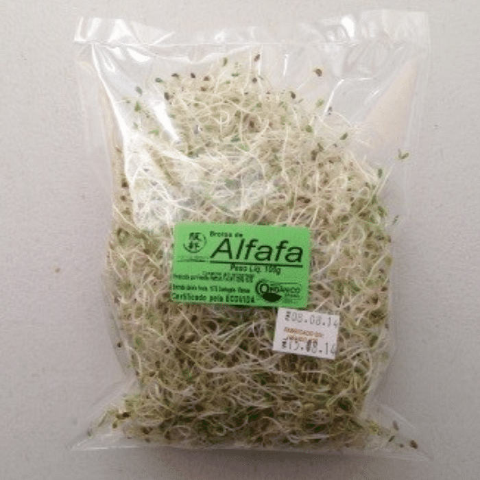 Broto de Alfafa Orgânico
