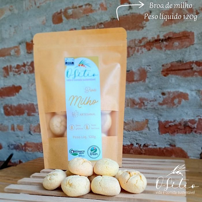 Broa de Milho Orgânica