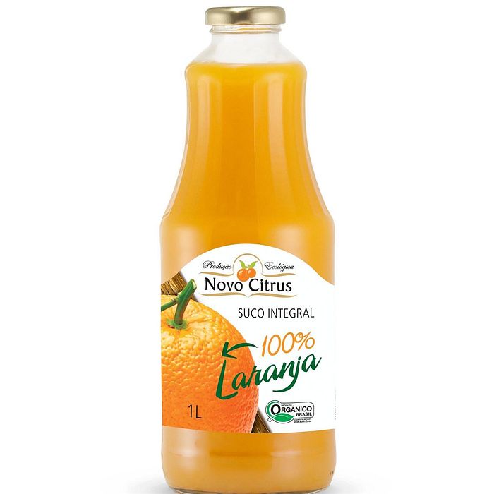 Suco Integral de Laranja Orgânico