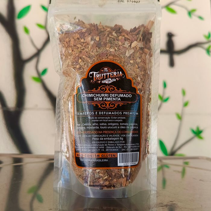 Chimichurri Defumado Sem Pimenta - Trutteria