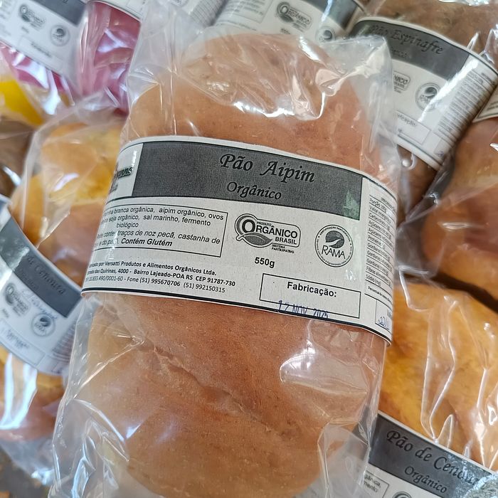 Pão de Aipim Orgânico