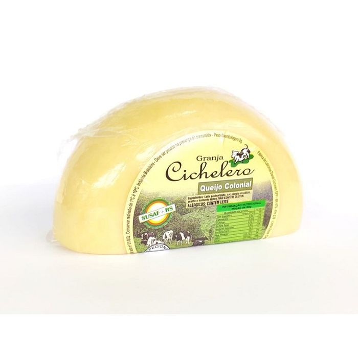 Queijo Colonial - Granja Cichelero (± 600g)
